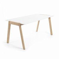 стол kale 160x90 лакированный матовый белый cc0747m46 от la forma (ex julia grup) в Ижевске