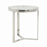 стол silver glass small серебристый, прозрачный в Ижевске