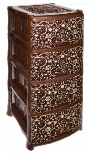 комод violet элегант темный 4 секции в Ижевске