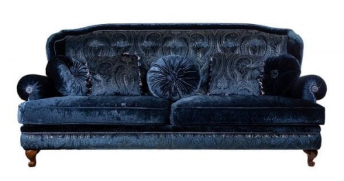 диван cellini прямой синий в Ижевске