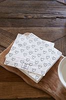 бумажные салфетки счастливые сердца riviera maison r в Ижевске