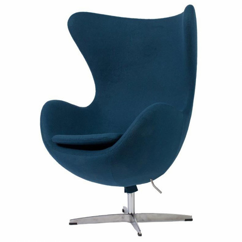 кресло egg chair сине-зеленое в Ижевске