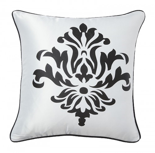 подушка с геральдическими лилиями fleur de lys ii white в Ижевске
