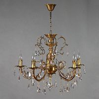 подвесная люстра ambiente alicante 8888/5 ab tear drop в Ижевске