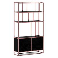 стеллаж makella new copper черный дуб в Ижевске