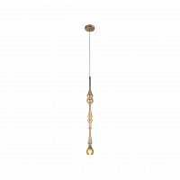 подвесной светильник crystal lux lux new sp1 d amber в Ижевске