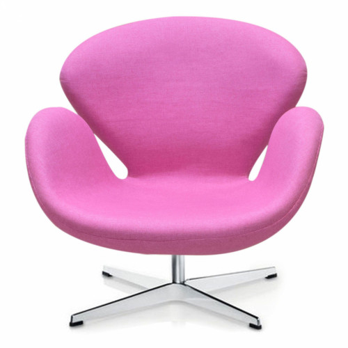 кресло swan chair розовое в Ижевске