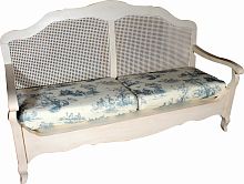 французкая лавочка mobilier de maison сине-белая в Ижевске