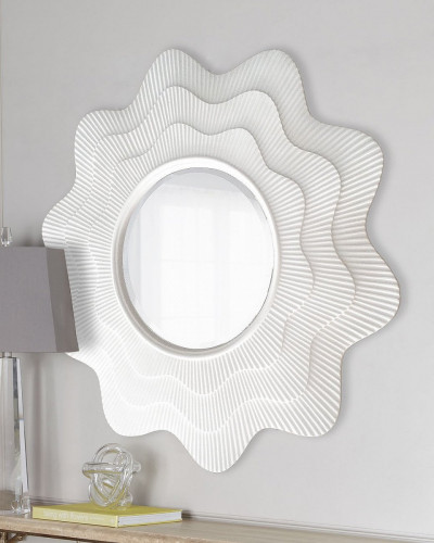 зеркало круглое фигурное марайа chalk white в Ижевске