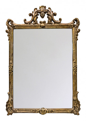 зеркало золотое прямоугольное большое с резьбой бирюзовое сен-жермен в Ижевске