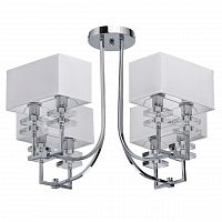 потолочная люстра mw-light прато 1 101010708 белая в Ижевске