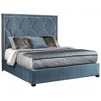 кровать двуспальная 160х200 голубая petals queen в Ижевске