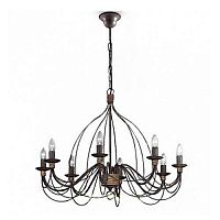 подвесная люстра ideal lux corte sp8 ruggine в Ижевске