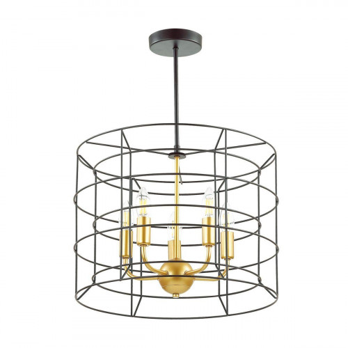 подвесная люстра lumion rupert 4410/5 черная в Ижевске