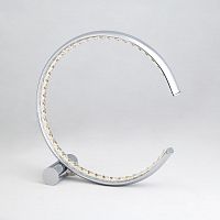 настольная лампа eurosvet vortex 80411/1 хром в Ижевске