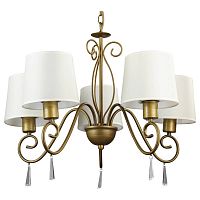 подвесная люстра arte lamp carolina a9239lm-5br в Ижевске