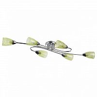 потолочная люстра freya flash fr5104-cl-06-gn в Ижевске