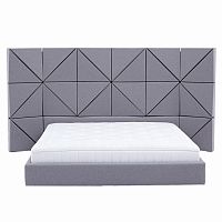 кровать двуспальная 180х200 фиолетовая floe comforty в Ижевске