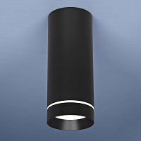 потолочный светодиодный светильник elektrostandard dlr022 12w 4200k черный матовый 4690389102967 в Ижевске