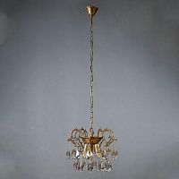 подвесная люстра ambiente alicante 8888/3 cl ab tear drop в Ижевске