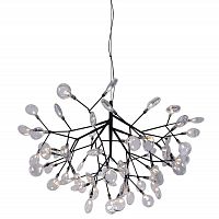 подвесная люстра crystal lux evita sp63 black/transparent в Ижевске