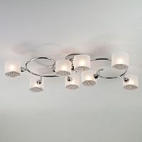 потолочная люстра eurosvet areta 70088/8 хром в Ижевске