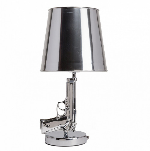 настольная лампа flos - bedside gun silver в Ижевске