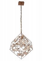 дизайнерский подвесной светильник crystal lux diego sp4 gold в Ижевске