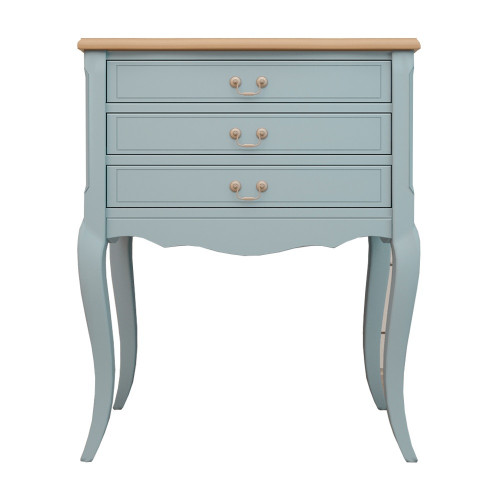 голубая тумба leontina на 3 ящика голубая в Ижевске