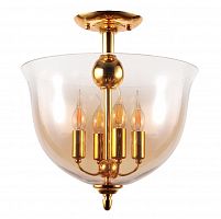 потолочный светильник crystal lux atlas pl4 gold в Ижевске