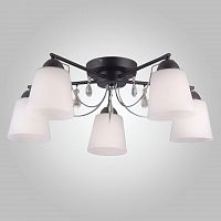 потолочная люстра eurosvet campana 70094/5 черный в Ижевске