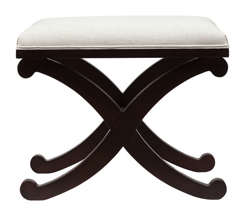табурет x-leg stool белый лен в Ижевске