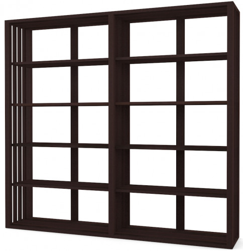 стеллаж dilan black (230*44*212) в Ижевске