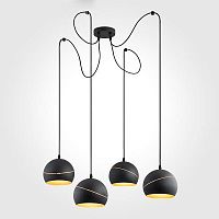 подвесная люстра tk lighting 2221 yoda black orbit в Ижевске
