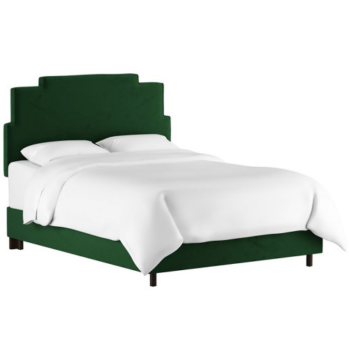 кровать двуспальная 160х200 зеленая paxton emerald velvet в Ижевске