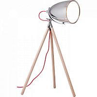 лампа настольная chromatic tripod на деревянном штативе в Ижевске