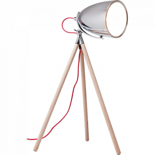 лампа настольная chromatic tripod на деревянном штативе в Ижевске