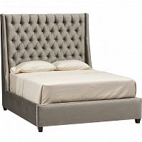 кровать двуспальная 160х200 серая emerald tower в Ижевске