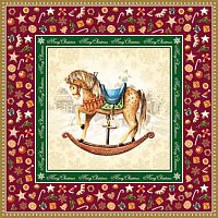 салфетки бумажные с лошадкой сочельник в Ижевске