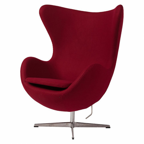 кресло egg chair бордовое в Ижевске