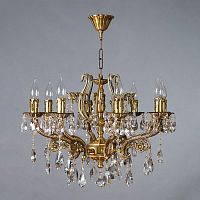 подвесная люстра ambiente ferro 8828/8 ab tear drop в Ижевске