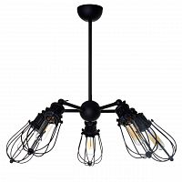 подвесная люстра spot light lorenzo 9980504 черная в Ижевске