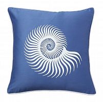 подушка с морской раковиной sea shell diamond-blue в Ижевске