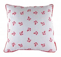 подушка с принтом anchors away red в Ижевске