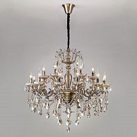 подвесная люстра bogates beatrix 285/18 strotskis бронза в Ижевске