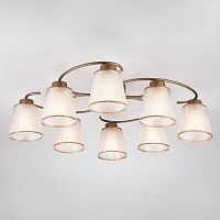 потолочная люстра eurosvet phortos 60075/8 античная бронза в Ижевске