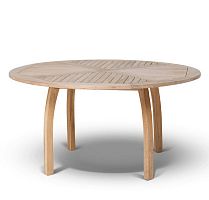 модена круглый стол из тика, 150 см. в Ижевске