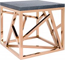 стол журнальный geometric графит, золото коричневый в Ижевске