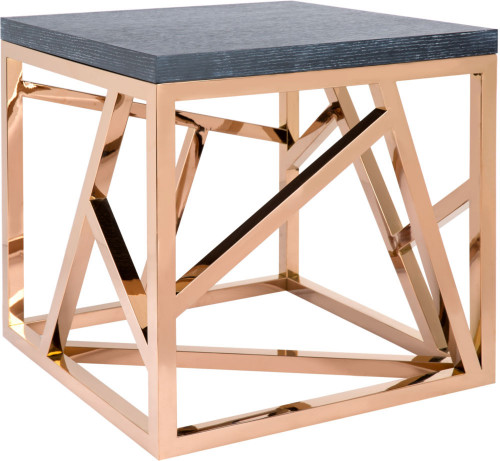 стол журнальный geometric графит, золото коричневый в Ижевске