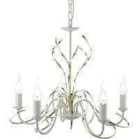 подвесная люстра arte lamp cinta a1309lm-5wc белая в Ижевске